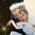 Bruja's Brew is coming up quick! Check out this amazing WIP by @labrowneyezzz 🙌
•
Artwork by Zeye + Lady Luuz opening on Friday September 29th, 6-10p
•
#galerief #brujasbrew #exhibition #exhibitionopening #zeye @lady_luuz