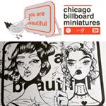 [WIP] a preview of @aazmit ’s piece for the @galerief & @yabsticker “Chicago Billboards Miniatures” group show •
Artist Reception: Friday, Dec 8th [7-10p] •
#youarebeautiful #yabsticker @yabsticker @galerief #galerief