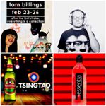 Tom Billings tonight!! Come by tonight from 6-10 to see the amazing work of Tom Billings. With music by @therealmomanley and refreshments by @essentiawater and @tsingtao_usa 🤘🤘
•
#tombillings #galerief #tsingtao #essentiawater #exhibitionist #opening #chicagoart